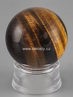 tiger eye, sphere