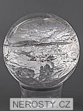 rock crystal, sphere