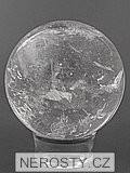 rock crystal, sphere