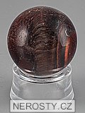 red tiger eye, sphere