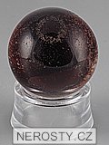 red tiger eye, sphere